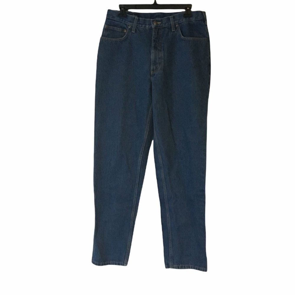 Lands End Mens Jeans Relaxed Fit Blue 33 x 31 Classic